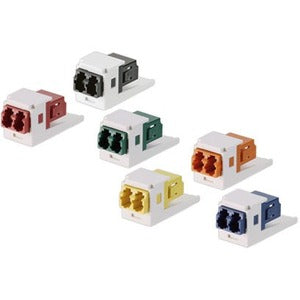 Panduit Corp CMDBRDLCZIW Panduit Fiber Optic Duplex Network Adapter