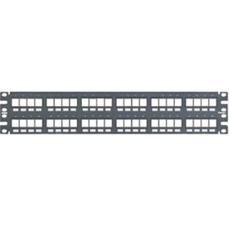 Panduit Corp NKPP48FMY Panduit NetKey 48 Port Modular Patch Panel