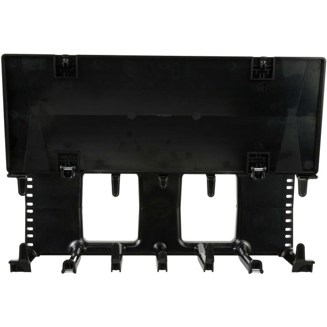 Panduit Corp PR2HF4 Panduit PatchRunner&trade;2 Horizontal Single Sided Manager, 4RU, Black