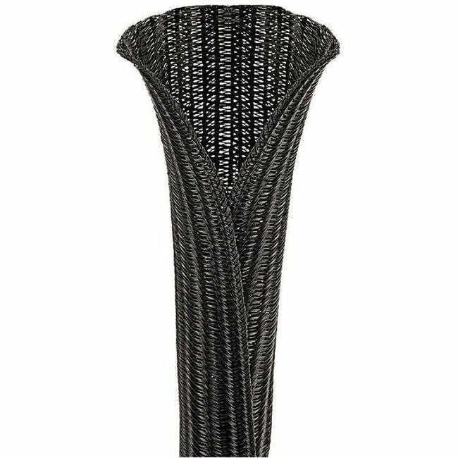 Panduit Corp SE25PS-TR0 Panduit Pan-Wrap SE25PS-TR0 Split Sleeving, Black, PET, 0.25" Nom Dia., 200', PK1