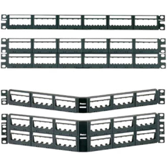 Panduit Corp UICMPP24BLY Panduit Mini-Com UICMPP24BLY Ultimate ID 24-Port Modular Patch Panel