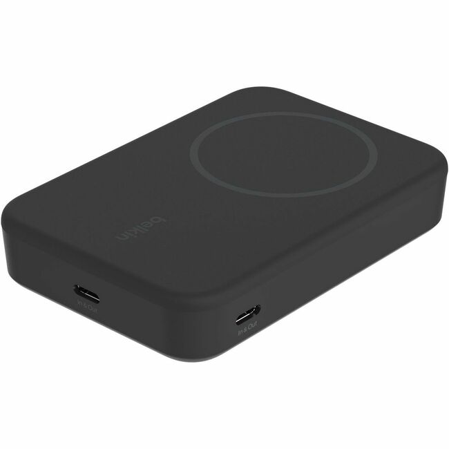 Belkin International INC BPD008BTBK Belkin BoostCharge Pro Magnetic Power Bank with Qi2 15W 10K