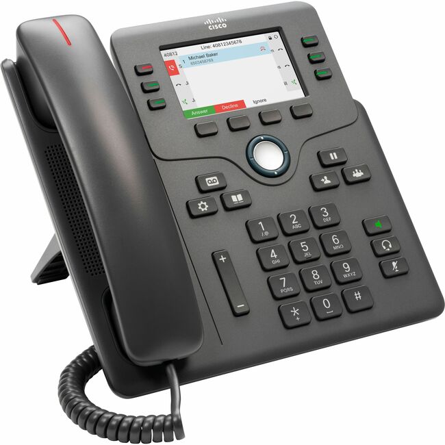 Cisco Systems CP-6871-3PW-UK-K9= Cisco 6871 IP Phone - Corded - Corded - Wall Mountable