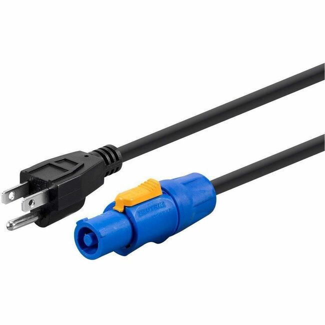 Monoprice, Inc. 14559 Monoprice Stage Right 16 AWG NEMA 5-15P to powerCON Connector 6FT