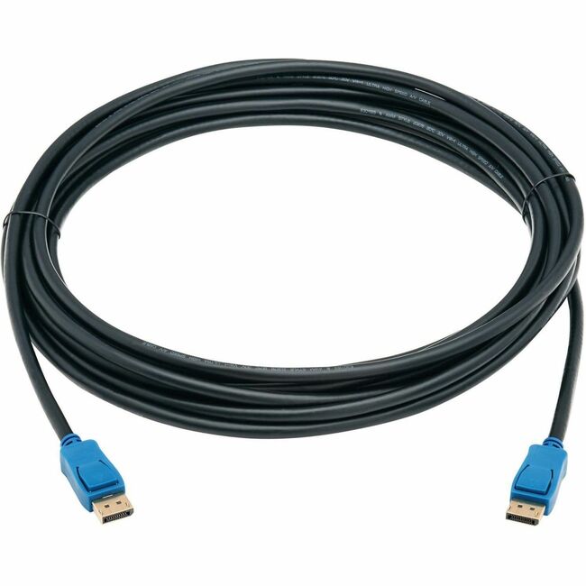 Eaton P580-030-8K6 Tripp Lite DisplayPort cable with latching connectors, 8K resolution, HDR, 30 ft, black, M/M connectors