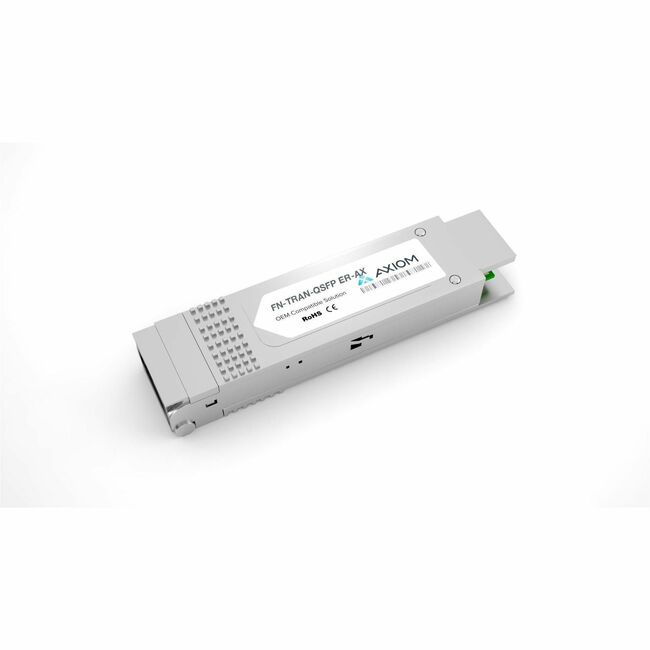 Axiom FN-TRAN-QSFP+ER-AX 40GBASE-ER4 QSFP+ Transceiver for Fortinet - FN-TRAN-QSFP+ER