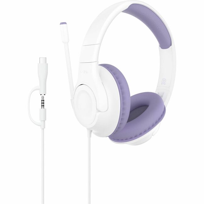 Belkin International INC AUD007FQLV Belkin SoundForm Inspire Wired Over-Ear Headset for Kids