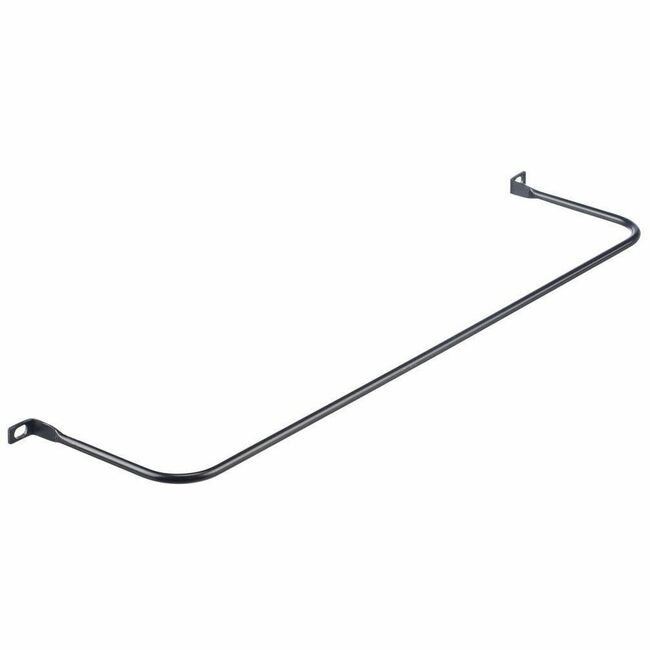 Panduit Corp SRB19ED5BL Panduit Strain Relief Bar 4.5" deep in black