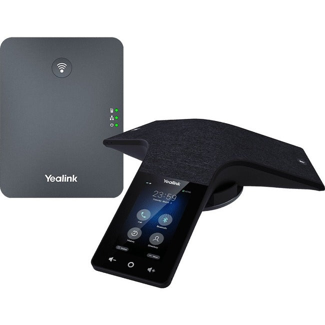 Yealink Network Technology CO. 1204613 Yealink CP935W-BASE IP Conference Station - Cordless - DECT - Desktop - Black