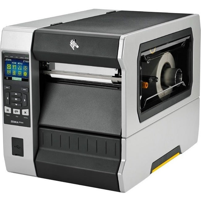 Strategic Sourcing-zebra ZT62063-T010100Z Zebra ZT620 Industrial Direct Thermal/Thermal Transfer Printer - Monochrome - Label Print - USB - Serial - Bluetooth