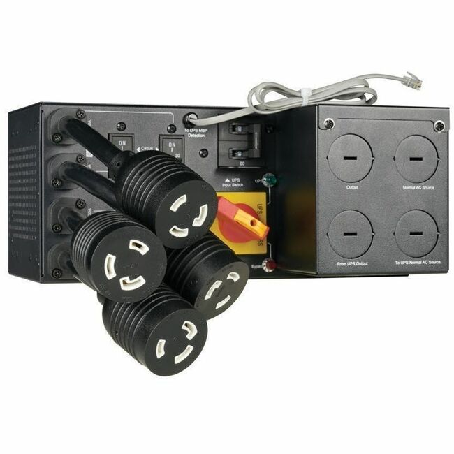 Eaton MBP11K208G2 9PX G2 Maintenance Bypass transfer switch with hardwired input/output, 4 outlets, for 8kVA to 11kVA UPS systems