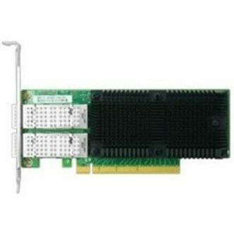 Axiom AXG100812 100Gbs Dual Port QSFP28 PCIe 4.0 x16 NIC Card - AXG100812 - TAA Compliant