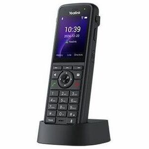 Yealink Network Technology CO. 1301221 Yealink AX86R IP Phone - Cordless - Cordless - Wi-Fi, Bluetooth - 5 Multiple Conferencing - Wall Mountable - Black