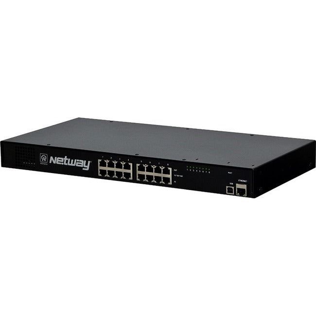 Strategic Sourcing NETWAY8BT Altronix 8-Port Managed 802.3bt Midspan Injecto