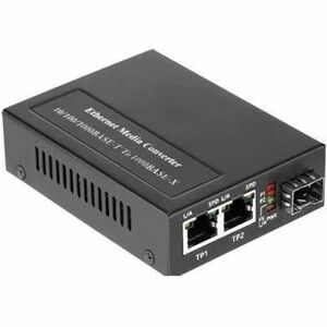 Axiom MCP33-AT-SFP-AX 1000BASE-T to 1000BASE-FX POE+ Media Converter
