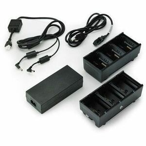 Strategic Sourcing-zebra SAC-MPP-6BCHUS1-01 Zebra Dual 3-Slot Battery Charger Connected via Y Cable