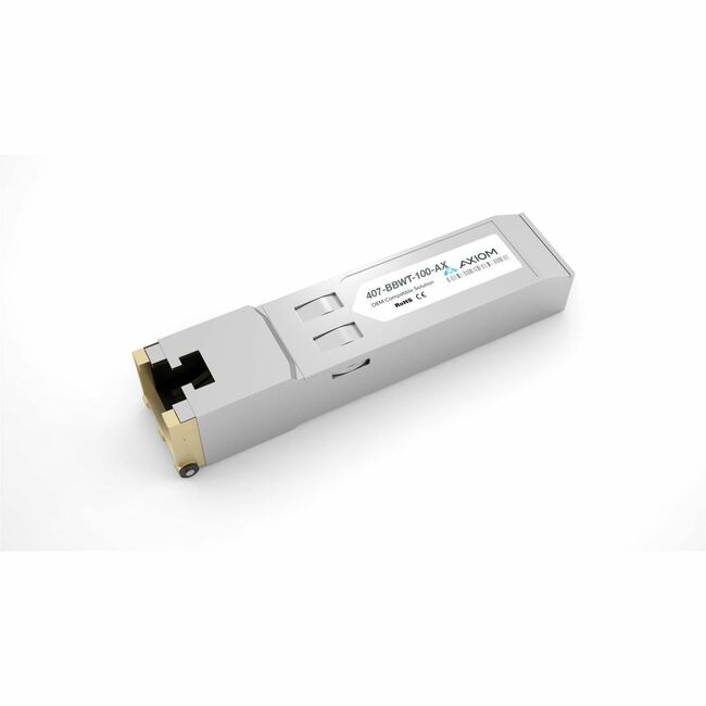 Axiom 407-BBWT-100-AX 100% Dell Compatible 10GBASE-T SFP+