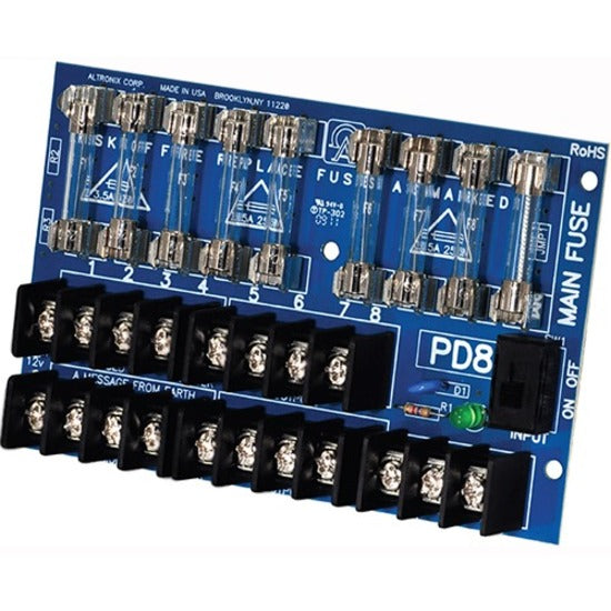 Strategic Sourcing PD8 Altronix PD8 8-Outlets PDU