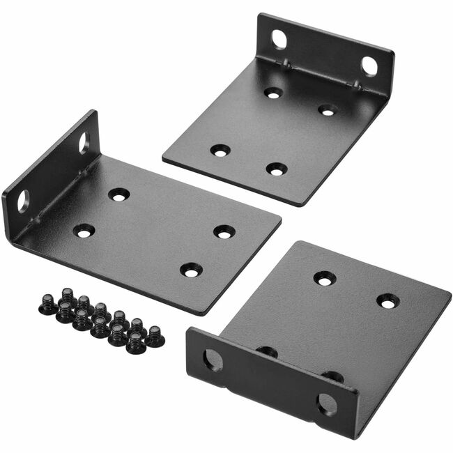 Eaton WMNTKIT Tripp Lite series UPS wall-mount kit for 2U smart online UPS systems, shown with mounting hardware and brackets.