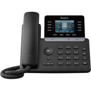 Yealink Network Technology CO. 1301009 Yealink SIP-T73W IP Phone - Corded/Cordless - Corded/Cordless - Bluetooth, Radio Frequency - 5 Multiple Conferencing - Wall Mountable - Black