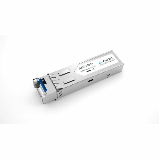 Axiom AXG103803 100% Zhone Compatible 1000BASE-BX10-D SFP