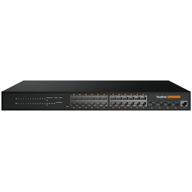 Yealink Network Technology CO. 1303228 Yealink PoE Network L2+ Switch