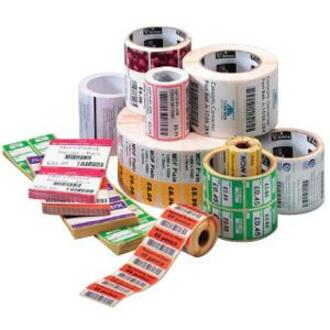 Strategic Sourcing-zebra 800322-125 Zebra Label Paper 2.25 x 1.25in Direct Thermal Zebra Z-Select 4000D 1 in core