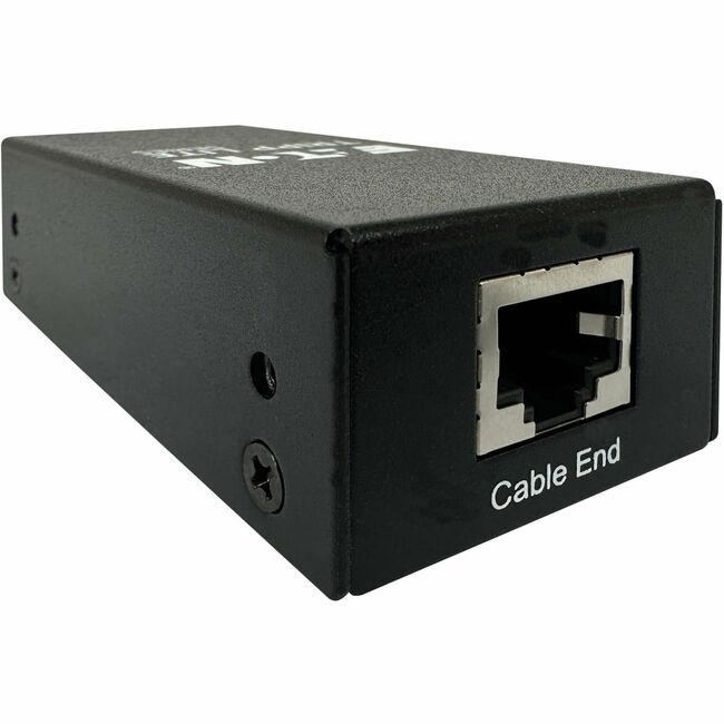 Eaton Tripp Lite B110-SP-POEC-10 In-Line PoE Surge Protector with multiple outlets and surge protection features.