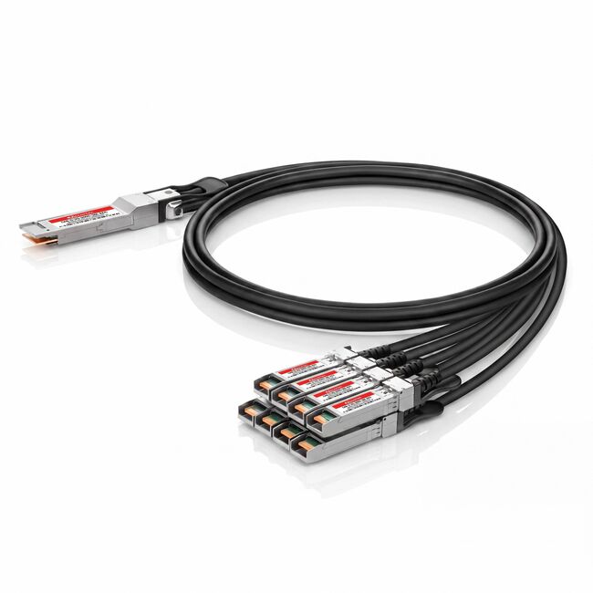 Accortec Incorporated CAB-O-2Q-200G-3M-ACC Accortec 200GBASE-CR8 OSFP to 2 x 100GBASE-CR4 QSFP Twinax Copper Cable Arista Compatible- 3M