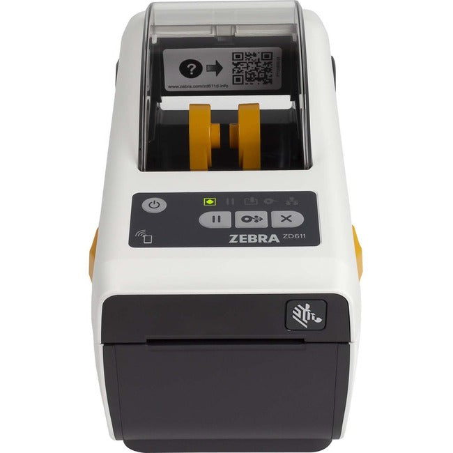 Strategic Sourcing-zebra ZD6A122-T01E00EZ Zebra ZD611 Desktop Thermal Transfer Printer - Monochrome - Label/Receipt Print - Fast Ethernet - USB - USB Host - Bluetooth - Near Field Communication (NFC) - US