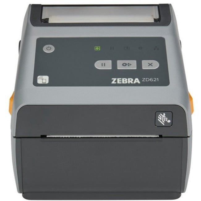 Strategic Sourcing-zebra ZD6A043-D21F00EZ Zebra ZD621 Desktop Thermal Transfer Printer - Monochrome - Label/Receipt Print - Ethernet - USB - USB Host - Serial - Bluetooth - Near Field Communication (NFC)