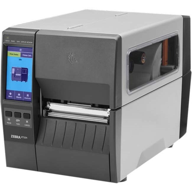 Strategic Sourcing-zebra ZT23143-T31000FZ Zebra ZT231 Thermal Transfer Printer - Monochrome - Label Print - Ethernet - USB - USB Host - Serial - Bluetooth - US
