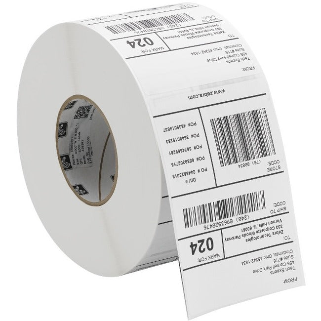 Strategic Sourcing-zebra 10025353 Zebra Z-Perform 8000D Multipurpose Label