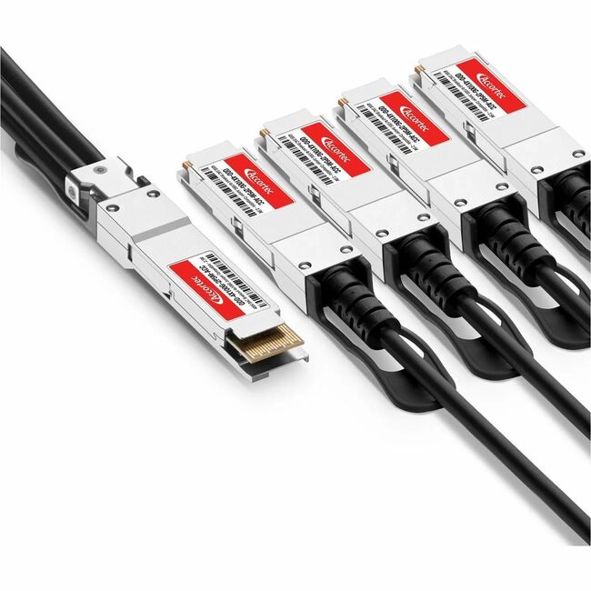 Accortec Incorporated QDD-4X100G-2P5M-ACC Accortec Twinaxial Network Cable
