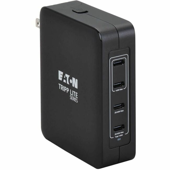 Eaton U280-W04-145C4G 145W AC power adapter, compact and versatile for electronic devices, shown in the product image.
