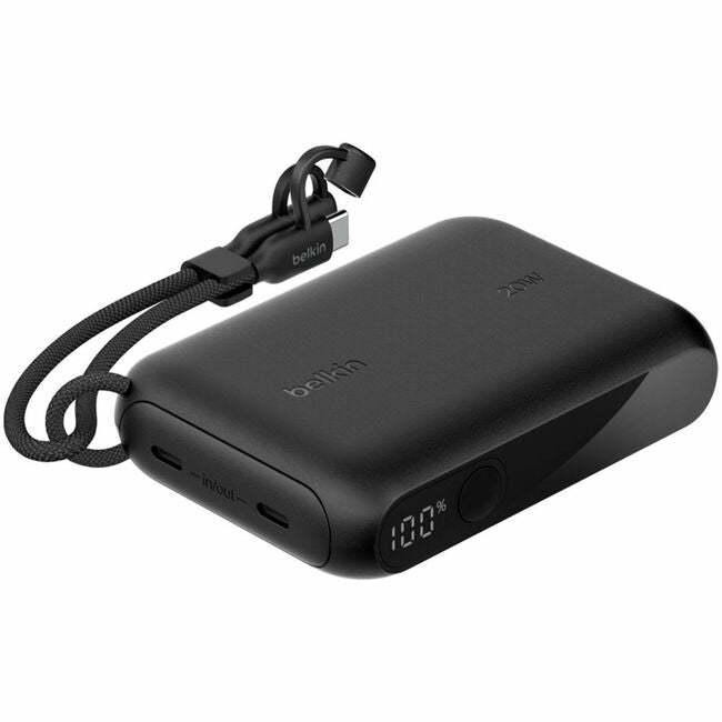 Belkin International INC BPB027FQBK Belkin BoostCharge Power Bank 10K with Display