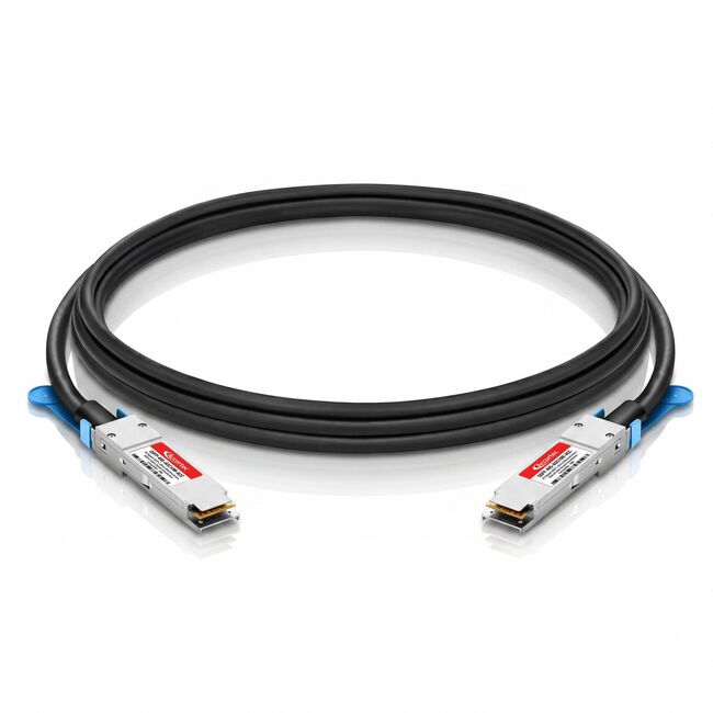 Accortec Incorporated QSFP-40G-AOC10M-ACC Accortec 40 Gigabit QSFP+ Direct Attached Active Optical Cable Alcatel OmniSwitch Compatible- 10M