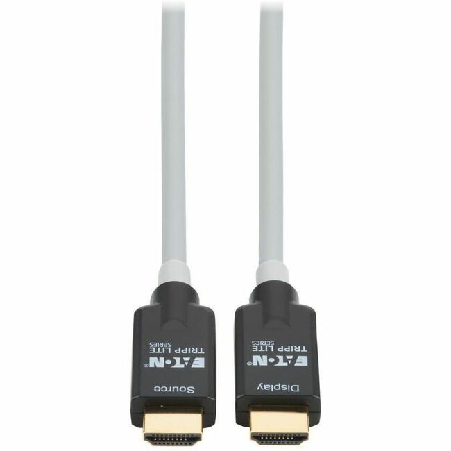 Eaton Tripp Lite High-Speed HDMI fiber optical cable, 10m, black, HDMI 2.1, 8K 60Hz, 48 Gbps HDR, M/M connector