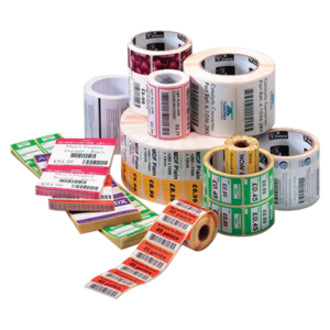 Strategic Sourcing-zebra 10010037 Zebra Label Paper 1.2 x 0.85in Direct Thermal Zebra Z-Select 4000D 1 in core