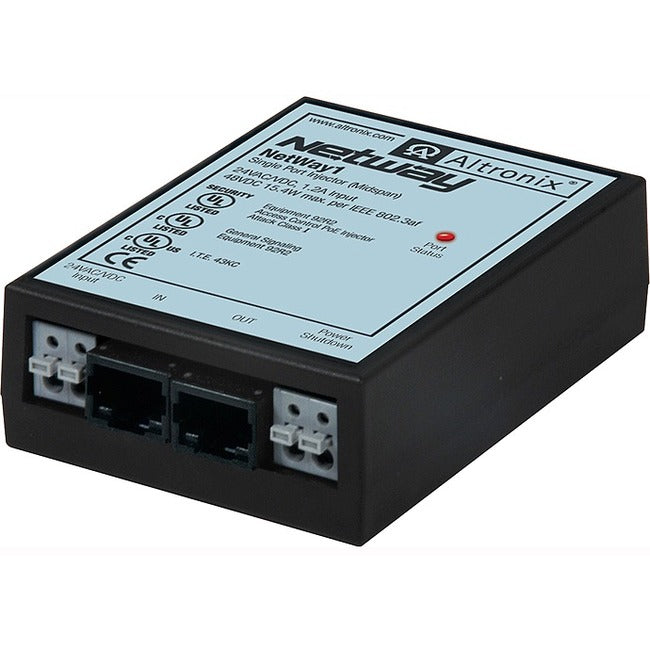 Strategic Sourcing NETWAY1 Altronix Single Port PoE Injector Midspan