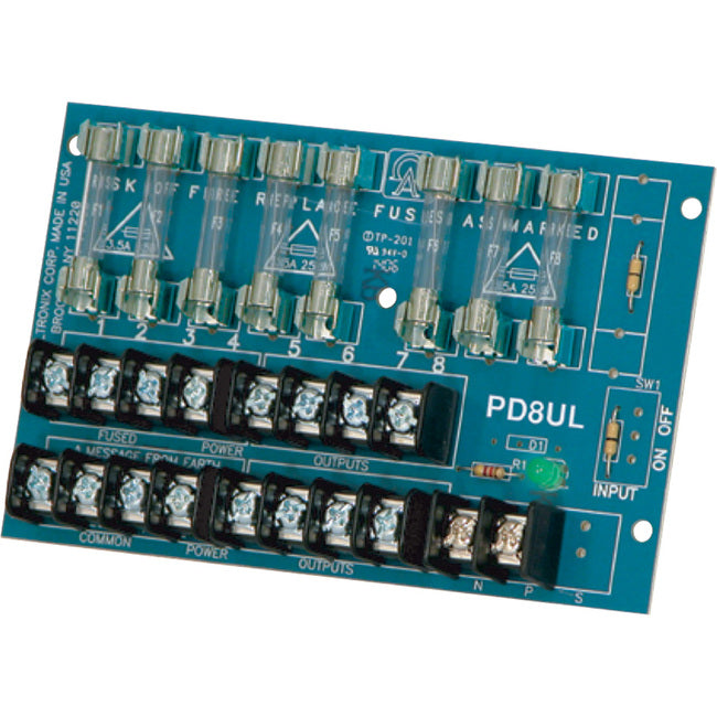 Strategic Sourcing PD8UL Altronix PD8UL Power Distribution Module