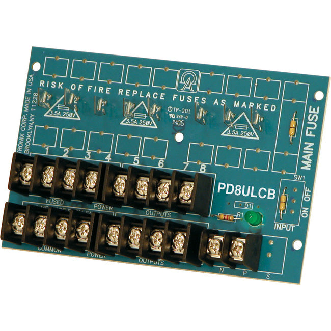 Strategic Sourcing PD8ULCB Altronix PD8ULCB Power Distribution Module