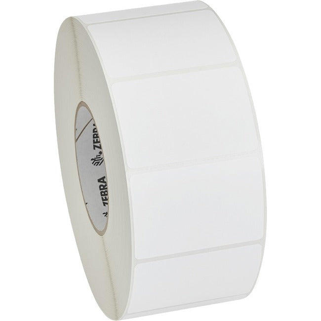 Strategic Sourcing-zebra 10011991 Zebra Label Polypropylene 3 x 2in Thermal Transfer Zebra PolyPro 3000T 3 in core