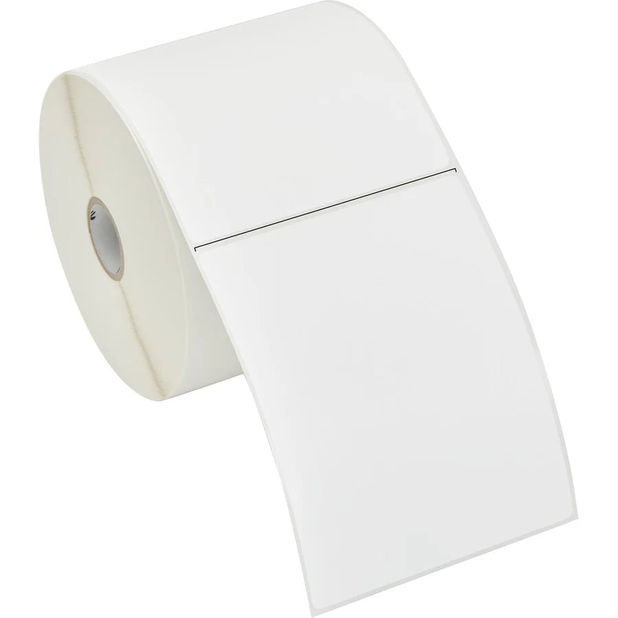 Strategic Sourcing-zebra 10009531 Zebra Label Paper 4 x 5in Thermal Transfer Zebra Z-Select 4000T 1 in core