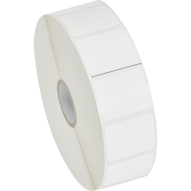 Strategic Sourcing-zebra 10009523 Zebra Label Paper 1.25 x 1in Thermal Transfer Zebra Z-Select 4000T 1 in core