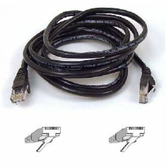 Belkin International INC A3L980-75-BLK-S Belkin Cat. 6 UTP Patch Cable