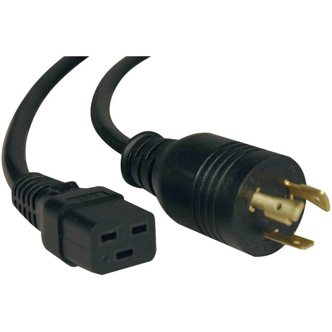 Eaton P045-010 Tripp Lite by Eaton Power Cord C19 to NEMA L5-20P - Heavy-Duty 20A 125V 12 AWG 10 ft. (3.05 m) Black