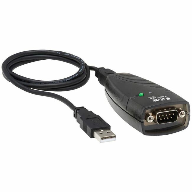 Eaton USA-19HS Tripp Lite by Eaton Keyspan USB to Serial Adapter - USB-A Male to DB9 RS232 Male 3 ft. (0.91 m) TAA