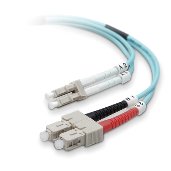 Belkin International INC F2F402L7-03M-G Belkin Fiber Optic Duplex Patch Cable