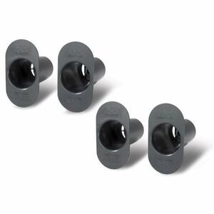 APC BY Schneider Electric AR8444 APC NetShelter Cable Management, Vertical Cable Manager, Spools for Vertical Fiber Organizer, Set of 4, Black, 64 x 119 x 103 mm